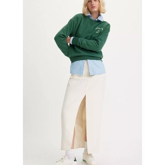 Levi's Cream Maxi Skirt - Picture 3 of 8